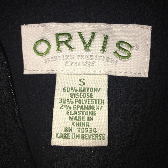 🎁 Orvis Long Sleeves Zip-up Jacket - Picture 3 of 4